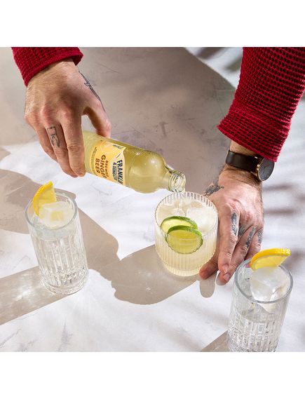 Franklin & Sons Напій Імбирне Пиво Ginger Beer б/а сильногазований 275 мл, зображення 2