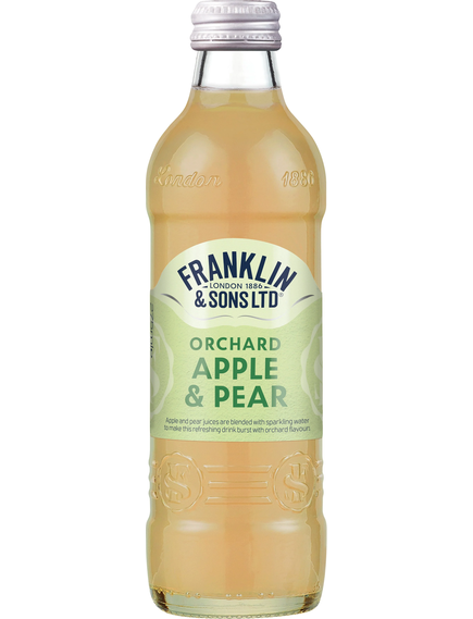 Franklin & Sons Напій Яблуко та Груша Orchard Apple & Pear б/а сильгазований 275 мл