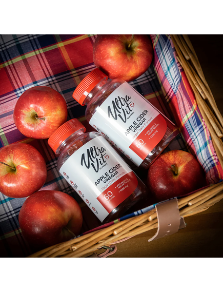 VPlab Ultravit Яблучний оцет 60 жувальних мармеладок, зображення 3