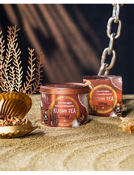 Kusmi Tea Чай Різдвяний Глінтвейн розсипний органічний 125 г, зображення 4