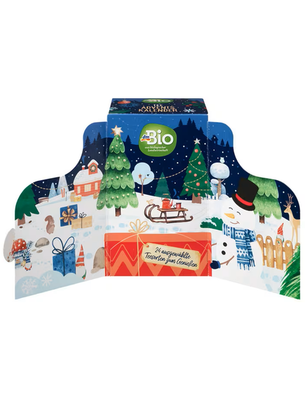 Адвент Календар 2025-2026 dmBio Чай органічний 24 пакетика-саше, зображення 4