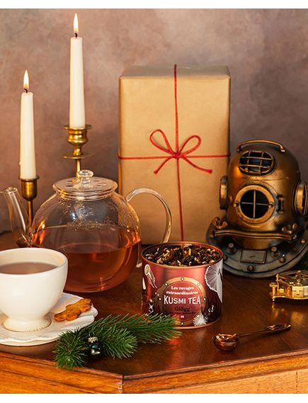 Kusmi Tea Чай Різдвяний Глінтвейн розсипний органічний 125 г, зображення 5