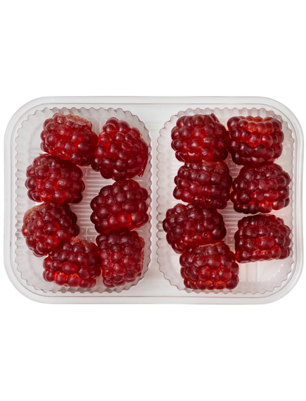 Green Leaf Мармеладки желейні без цукру Малина 100 г, зображення 2