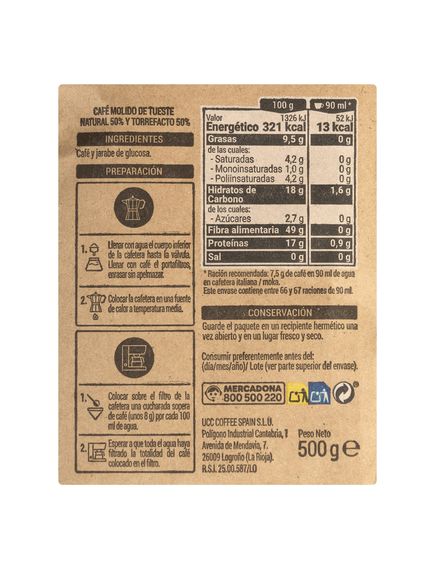 Hacendado Кава мелена Mezcla 500 г, зображення 2