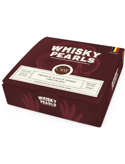 Chocolaterie Carré Цукерки з темного шоколаду з Віскі 120 г, зображення 2