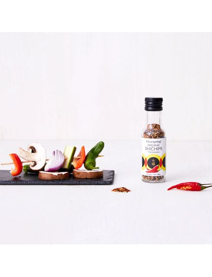 Суміш спецій Шишимі Тогараши органічна Clearspring 50 г, зображення 2