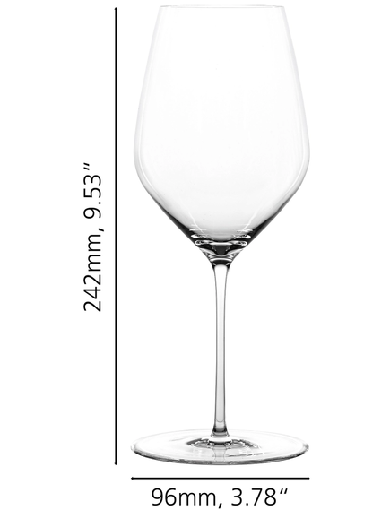 Бокали для червоного вина Bordeaux 650 мл Highline Spiegelau 6 шт, зображення 3