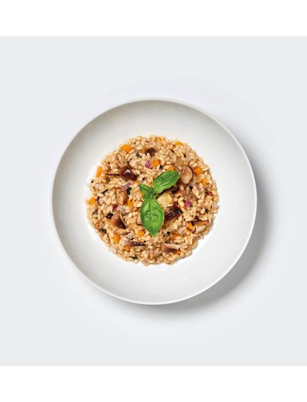 Ризото з білими грибами та шиїтаке безглютенове веганське Trevijano 280 г, зображення 3