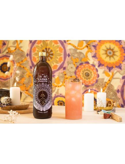 Комбуча органічна Гуава Karma 750 мл, зображення 2