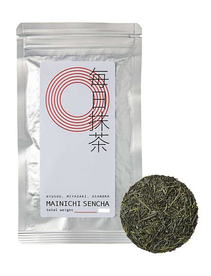 Чай зелений Сенча Маінічі органічний 50 г, зображення 2