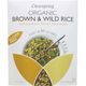 Суміш коричневого та дикого рису з соусом Тамарі 90 секунд приготування безглютенова органічна Clearspring 250 г