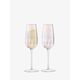 LSA Набір бокалів для шампанського Pearl 250 мл 2 шт., зображення 3