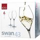 Rona Набір бокалів для білого вина Swan 430 мл 6 шт.