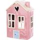 Свічник керамічний Будиночок Рожевий 20,5 см