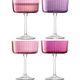 LSA Набір бокалів для шампанського Gems 230 мл 4 шт. Колір Гранат Асорті, зображення 2