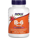 Now Foods Вітамін B-6 100 мг 250 веганських капсул
