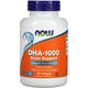 Now Foods DHA-1000 ДГК-1000 Підтримка роботи мозку 90 м'яких капсул