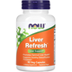 Now Foods Liver Refresh Підтримка печінки 90 веганських капсул