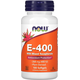 Now Foods Вітамін E-400 зі змішаними токоферолами 268 мг 400МО 100 м'яких капсул