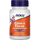 Now Foods Добавка для спокою та концентрації із зембрином і ГАМК 60 веганських капсул