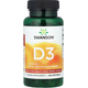Swanson Вітамін D3 125 мкг 5000 МО Найвищої Ефективності 250 м'яких капсул