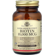 Solgar Біотин 10000 мкг Надзвичайно висока ефективність 120 веганських капсул