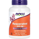 Now Foods Натуральний Ресвератрол 200 мг 120 веганських капсул