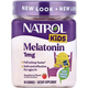 Natrol Kids Мелатонін 1 мг для дітей від 4 років Жувальна добавка зі смаком малини 90 мармеладок