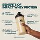 MyProtein Протеїн сироватковий порошок Impact Whey Protein Мокко 1000 г, зображення 2