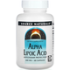 Source Naturals Альфа-Ліпоєва Кислота 600 мг 60 капсул
