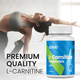 VPlab L-Carnitine L-Карнітин 1500 мг 90 капсул, зображення 2