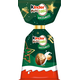 Kinder Mini Eggs Цукерки шоколадні новорічні з горіховою начинкою та хрусткими кріспами 85 г